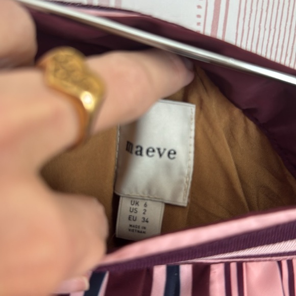 Striped Multicolor Women's Skirt - Picture 2 of 3